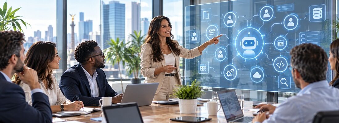 Agentes de IA: Diseño, desarrollo y aplicaciones del futuro autónomo