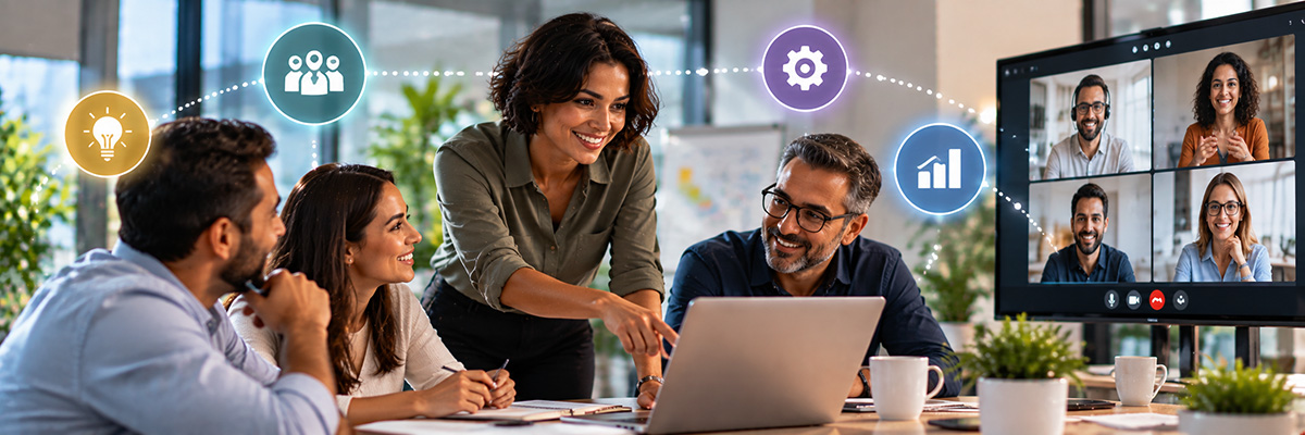 Dirección de equipos presenciales y virtuales