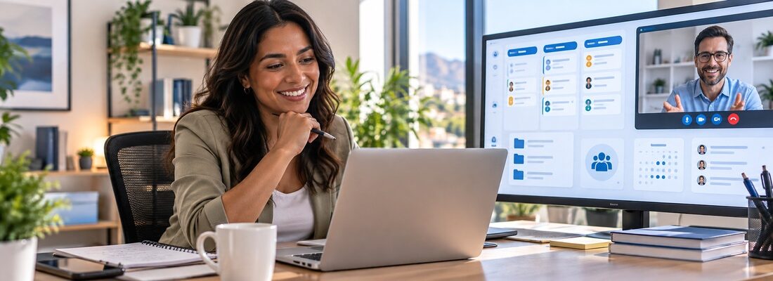 Trabajo remoto inteligente: Herramientas digitales y estrategias para la productividad colaborativa