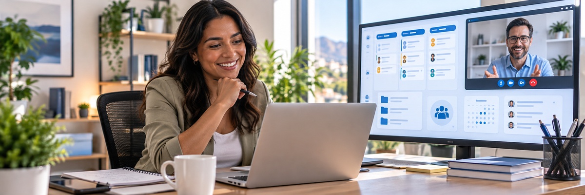 Trabajo remoto inteligente: Herramientas digitales y estrategias para la productividad colaborativa